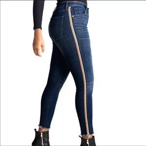 Abercrombie and Fitch Simone high rise ankle jeans Sz 26